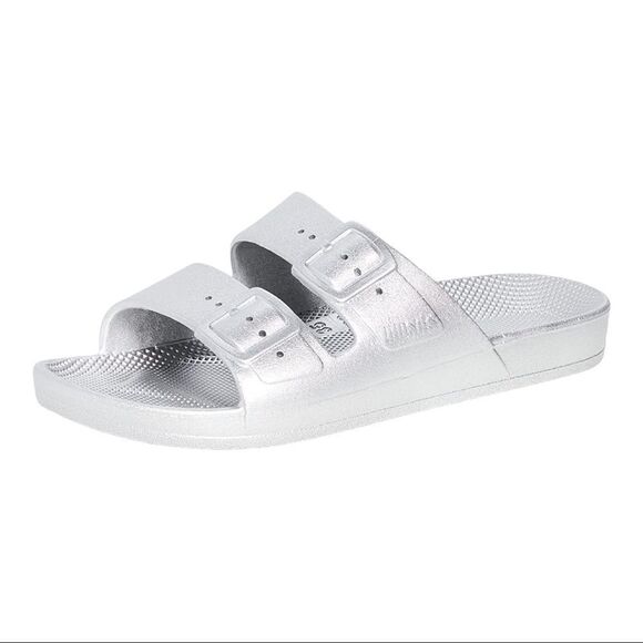 FREEDOM Moses Silverado Two Strap Sandals Size 40/41 (10-10.5) - Picture 1 of 9